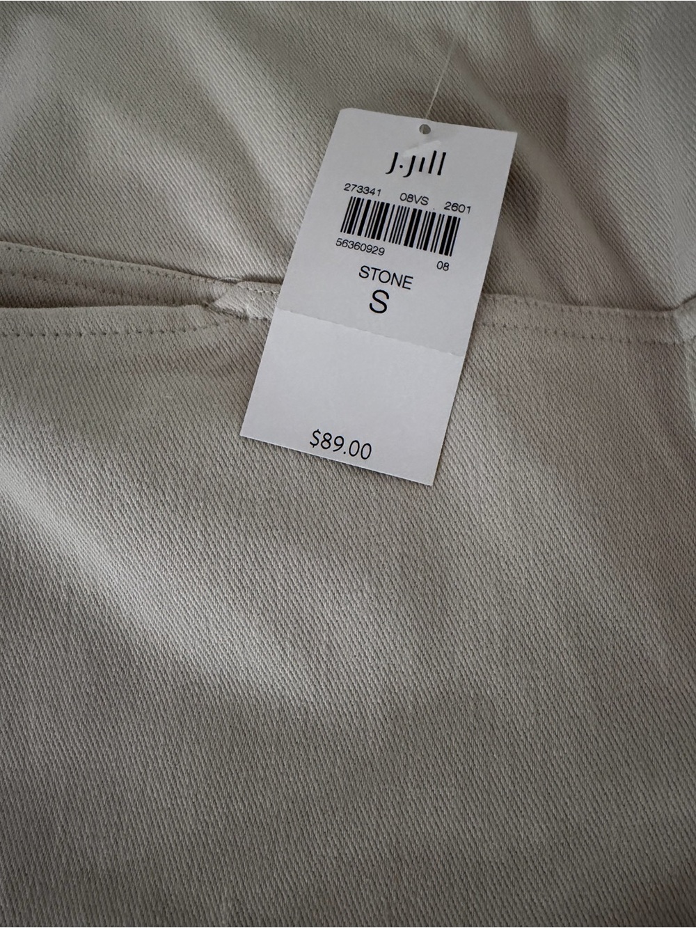 J. Jill Neutral Stone pants